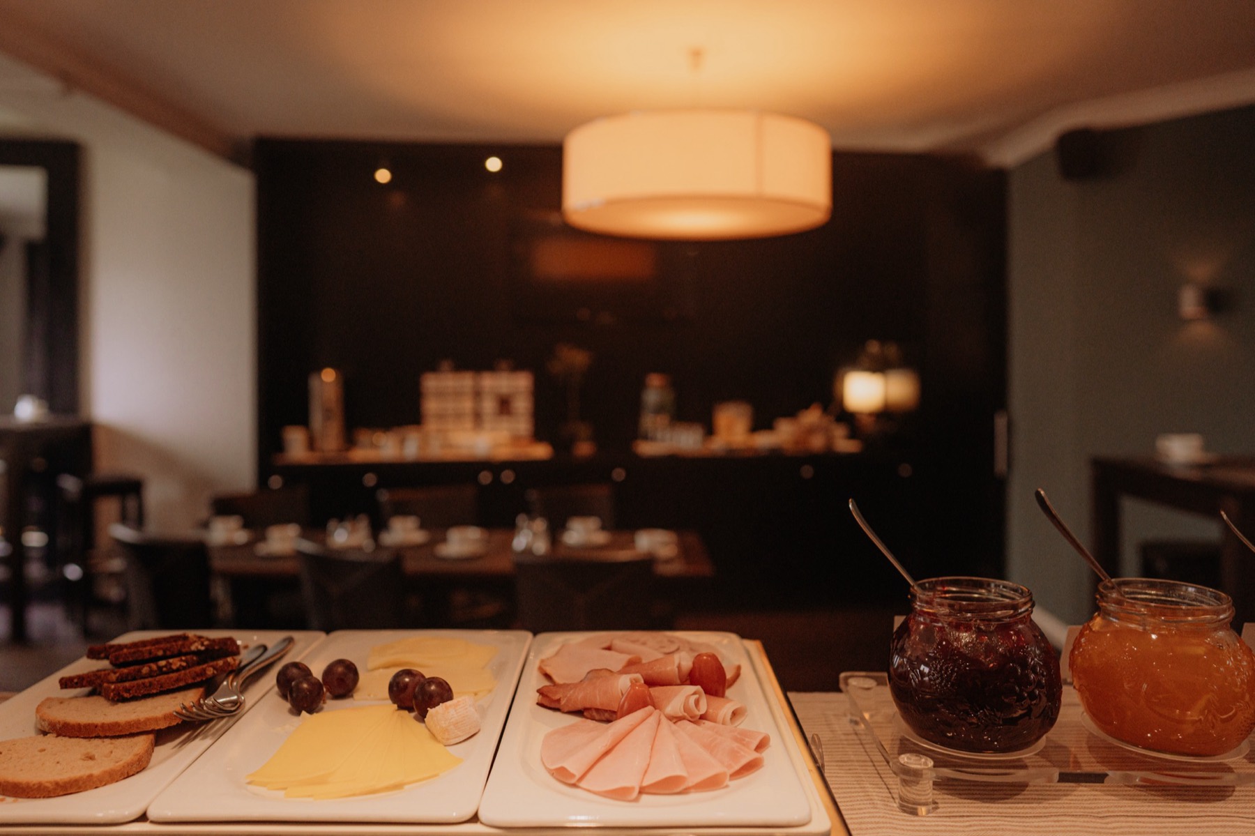 Frühstück mit frischen Zutaten im Hotel am Rothenbaum
